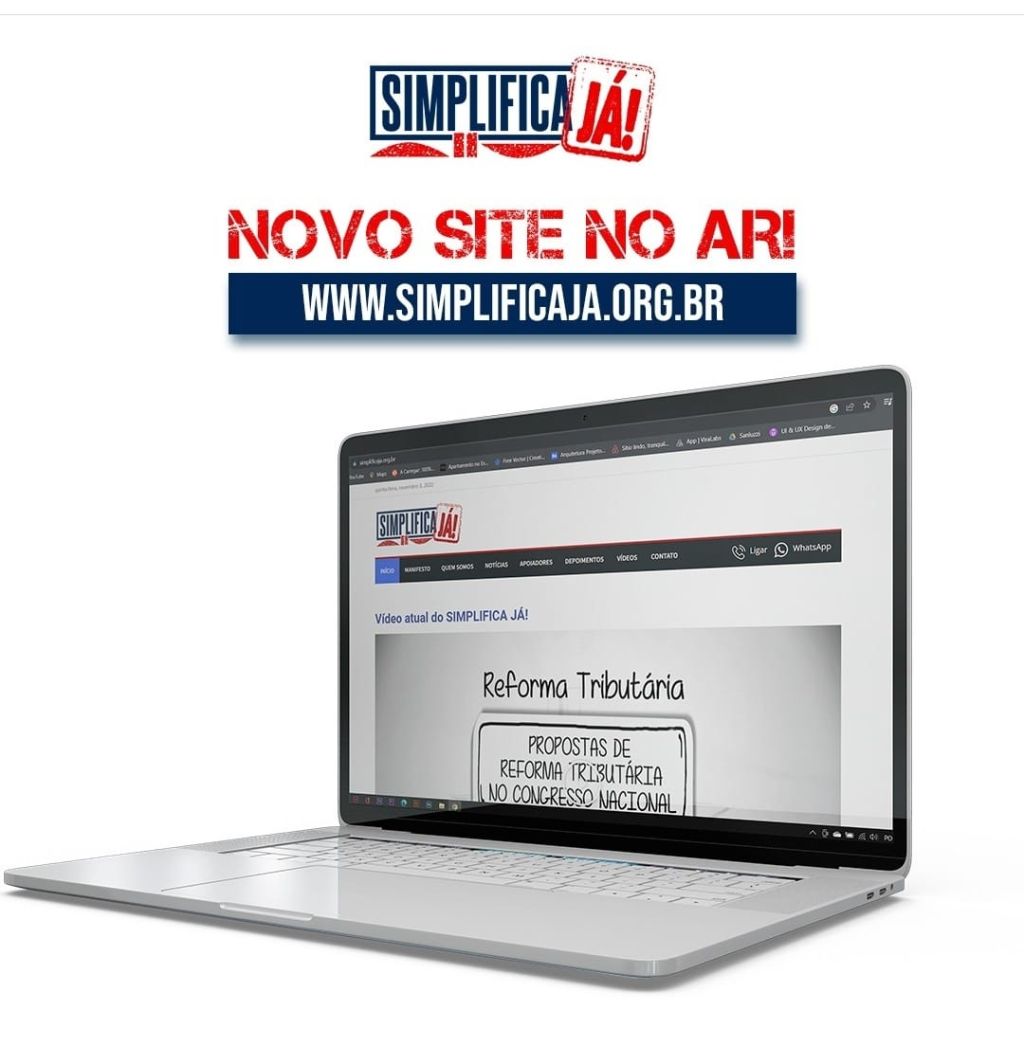 Novo site do SIMPLIFICA JÁ no ar!