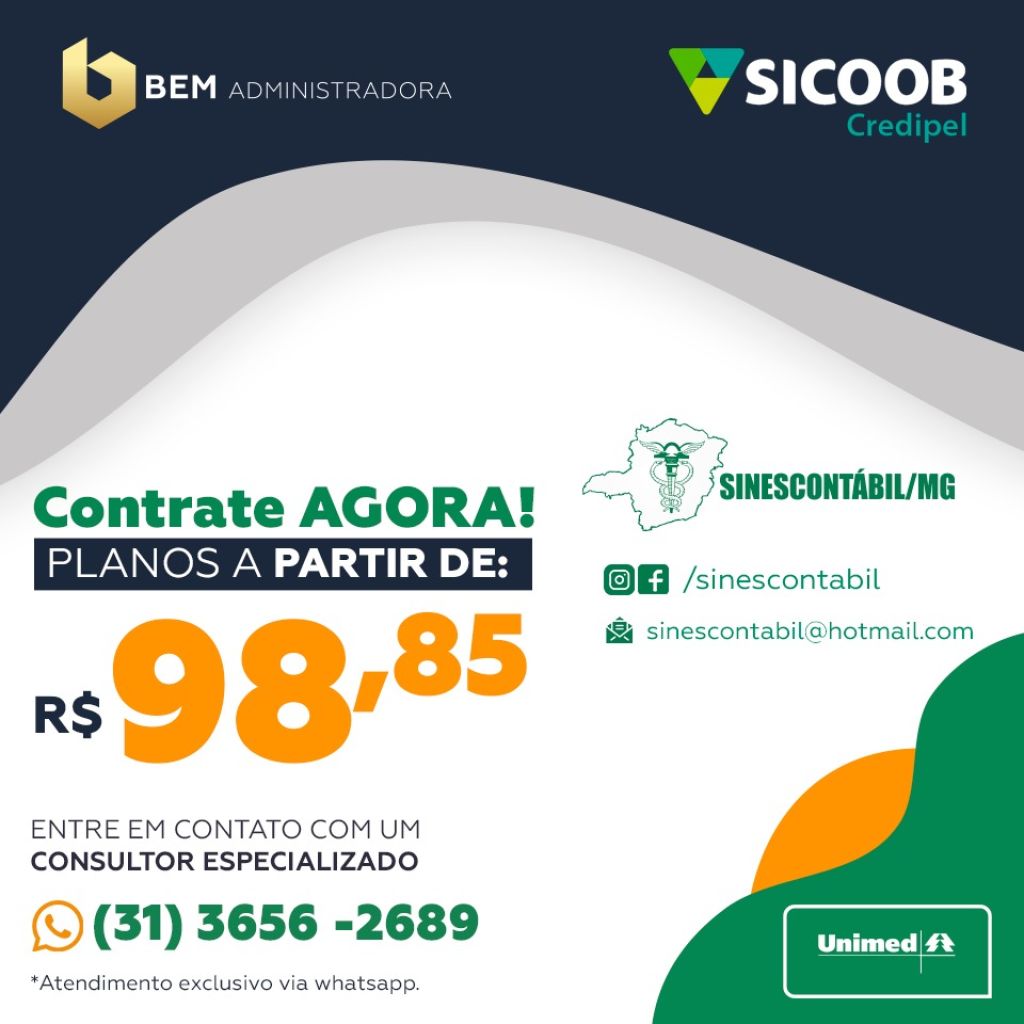 SINESCONTABIL NOVO PLANO DE SAÚDE  