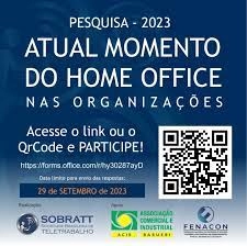 Pesquisa 2023 – Atual momento do home office nas organizações