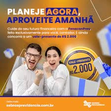 Concorra ao prêmio de R$ 2.000 em vale presente com o FENACON PREV