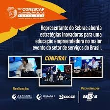 Representante do Sebrae aborda estratégias inovadoras para uma educação empreendedora no maior evento do setor de serviços do Brasil