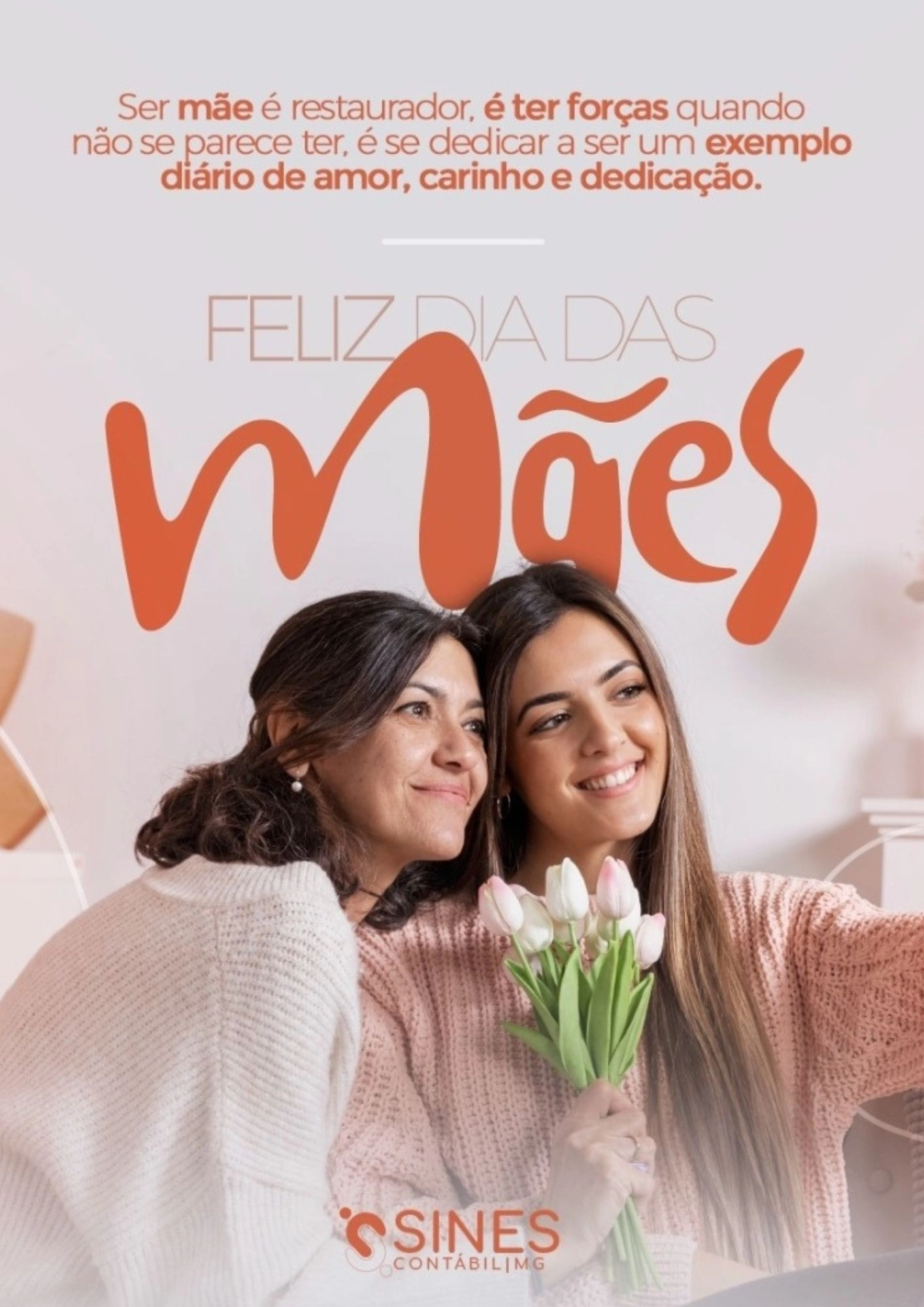 Feliz dia das Mães 