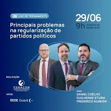 Live de Treinamento – Principais problemas na regularização de partidos políticos