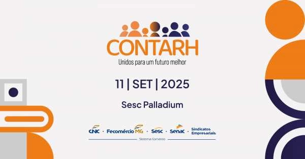 CONTARH  2025   não fique  de fora !!!!!!! Evento  gratuito 