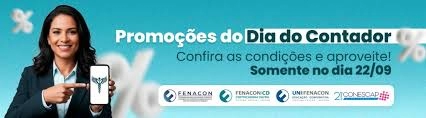 Dia do Contador: FENACON celebra a data com promoções especiais