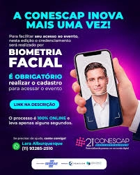 CONESCAP adota credenciamento com biometria facial para agilizar acesso ao evento