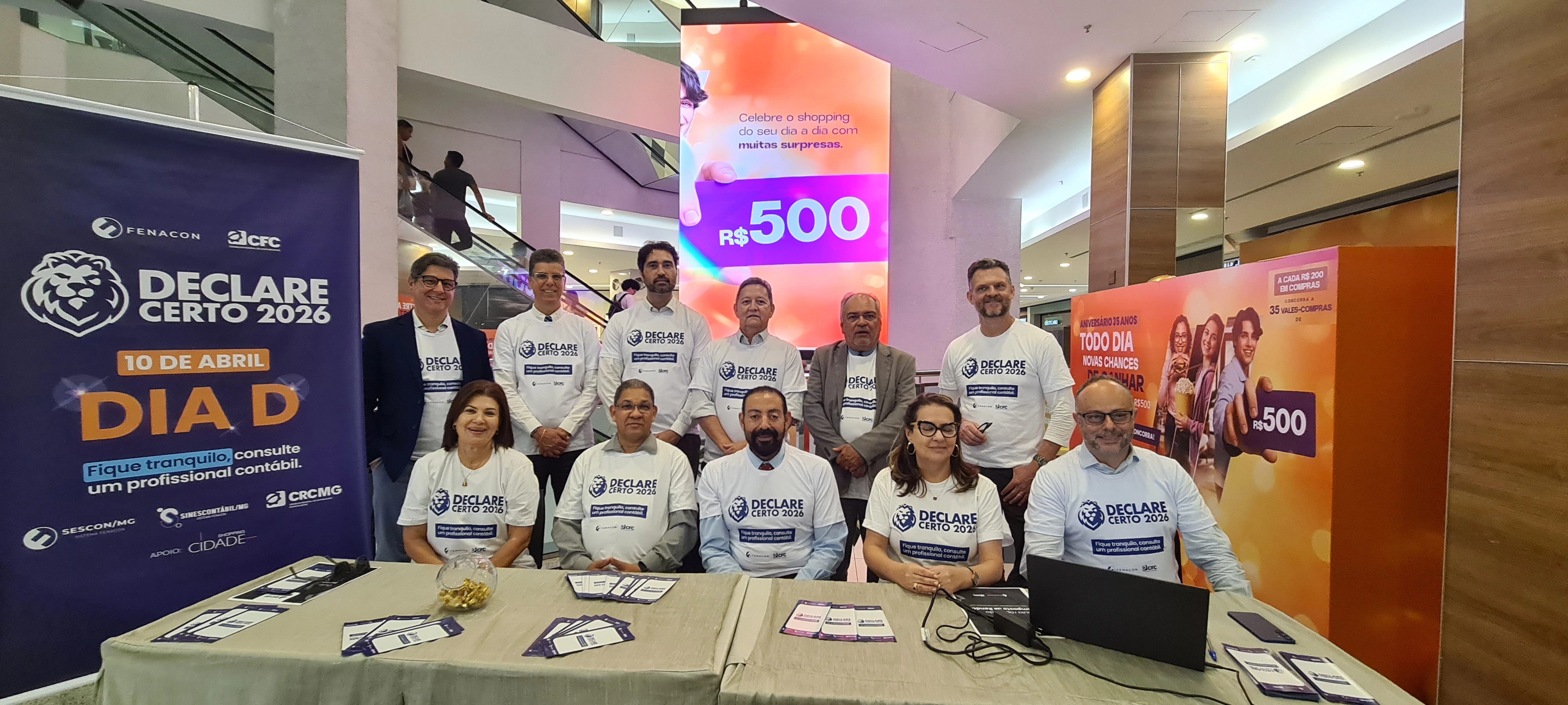 Mobilização inédita marca o Dia D do Declare Certo em todo o Brasil