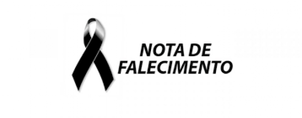 Nota de Falecimento Antônio Baião de Amorim.